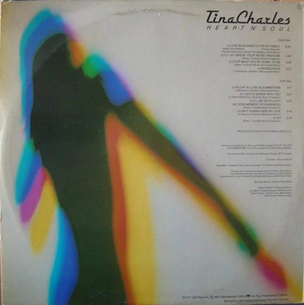 Tina Charles - Heart 'n' Soul (CBS 82180)