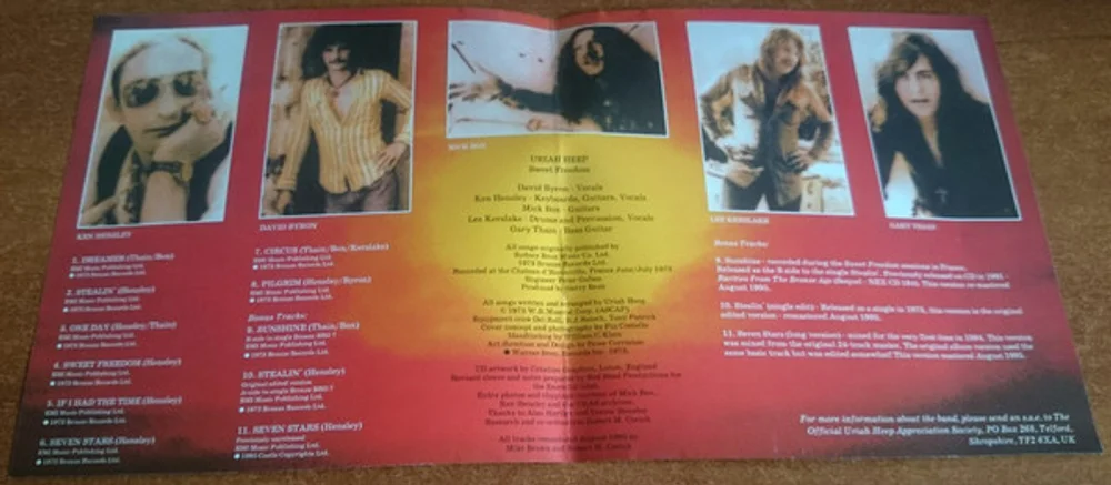 Uriah Heep - Sweet Freedom (ESMCD 338)