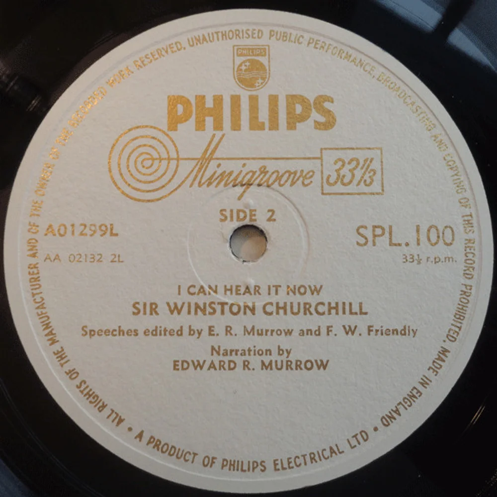 Winston Churchill - Edward R. Murrow, Fred W. Friendly - I Can Hear It Now (SPL 100)