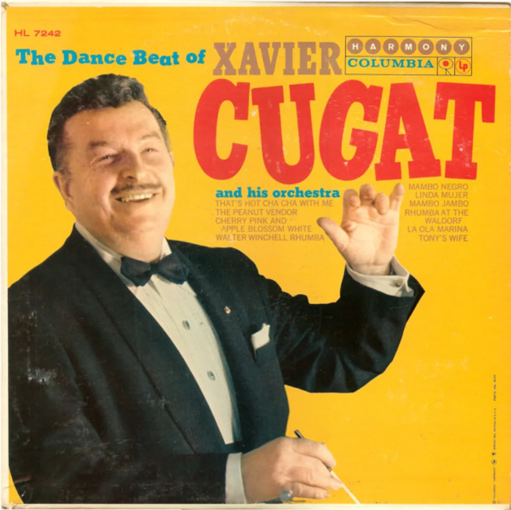 Xavier Cugat And His Orchestra - The Dance Beat Of Xavier Cugat And His Orchestra (HL 7242)