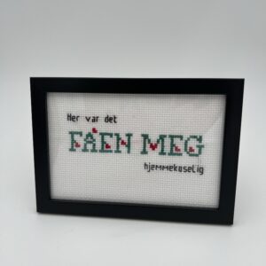 Geriljabroderi hjemmekoselig