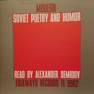 Alexander Demidov - Modern Soviet Poetry And Humor (FL 9962)