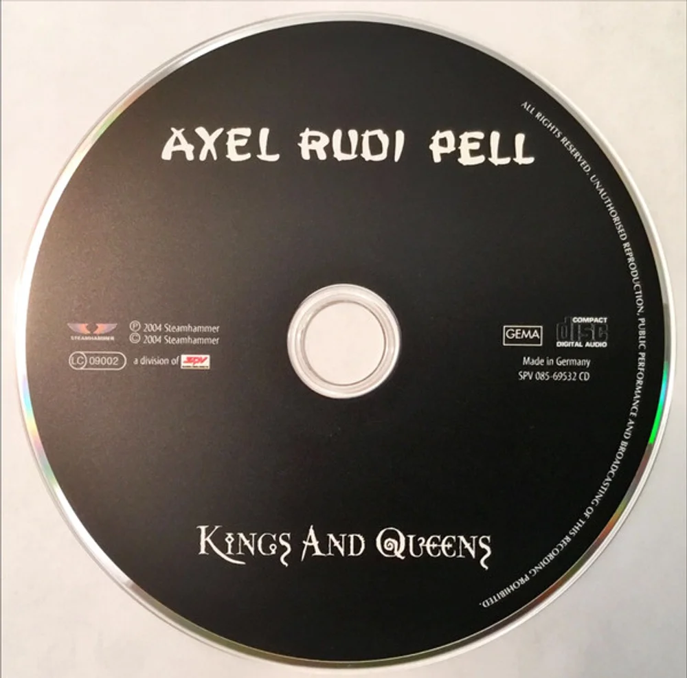 Axel Rudi Pell - Kings And Queens (SPV 085-69532)