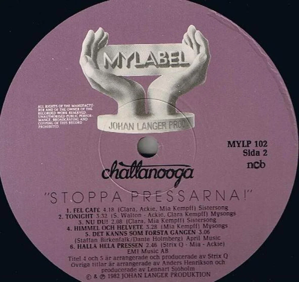Chattanooga - Stoppa Pressarna (MYLP 102)