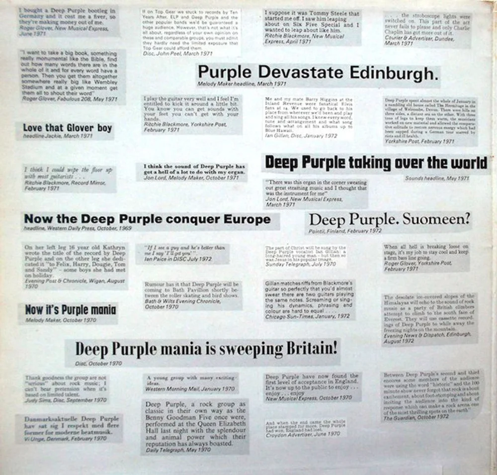 Deep Purple - Who Do We Think We Are (TPSA 7508)