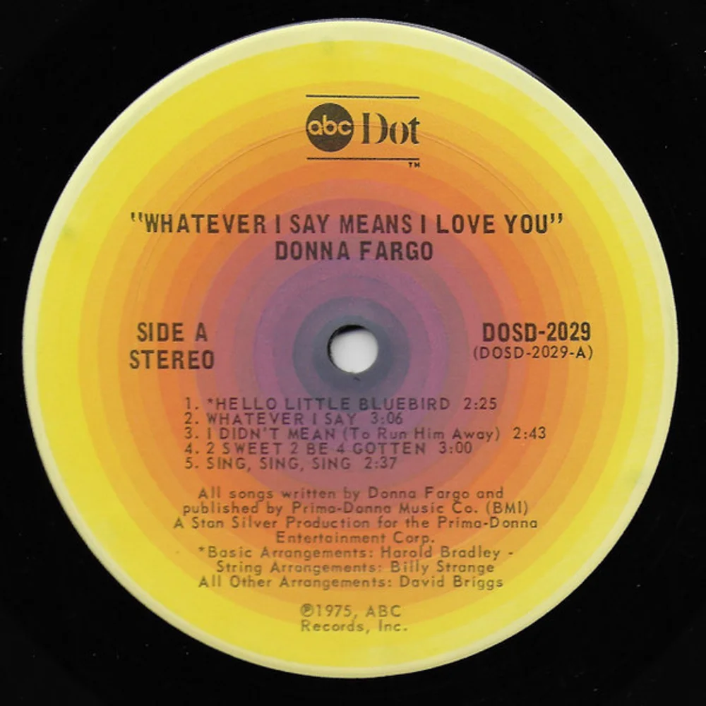 Donna Fargo - Whatever I Say Means I Love You (DOSD-2029)