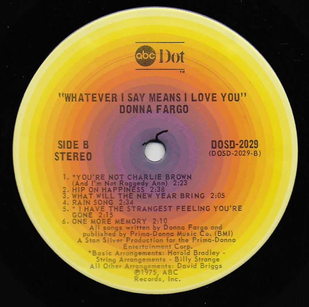 Donna Fargo - Whatever I Say Means I Love You (DOSD-2029)