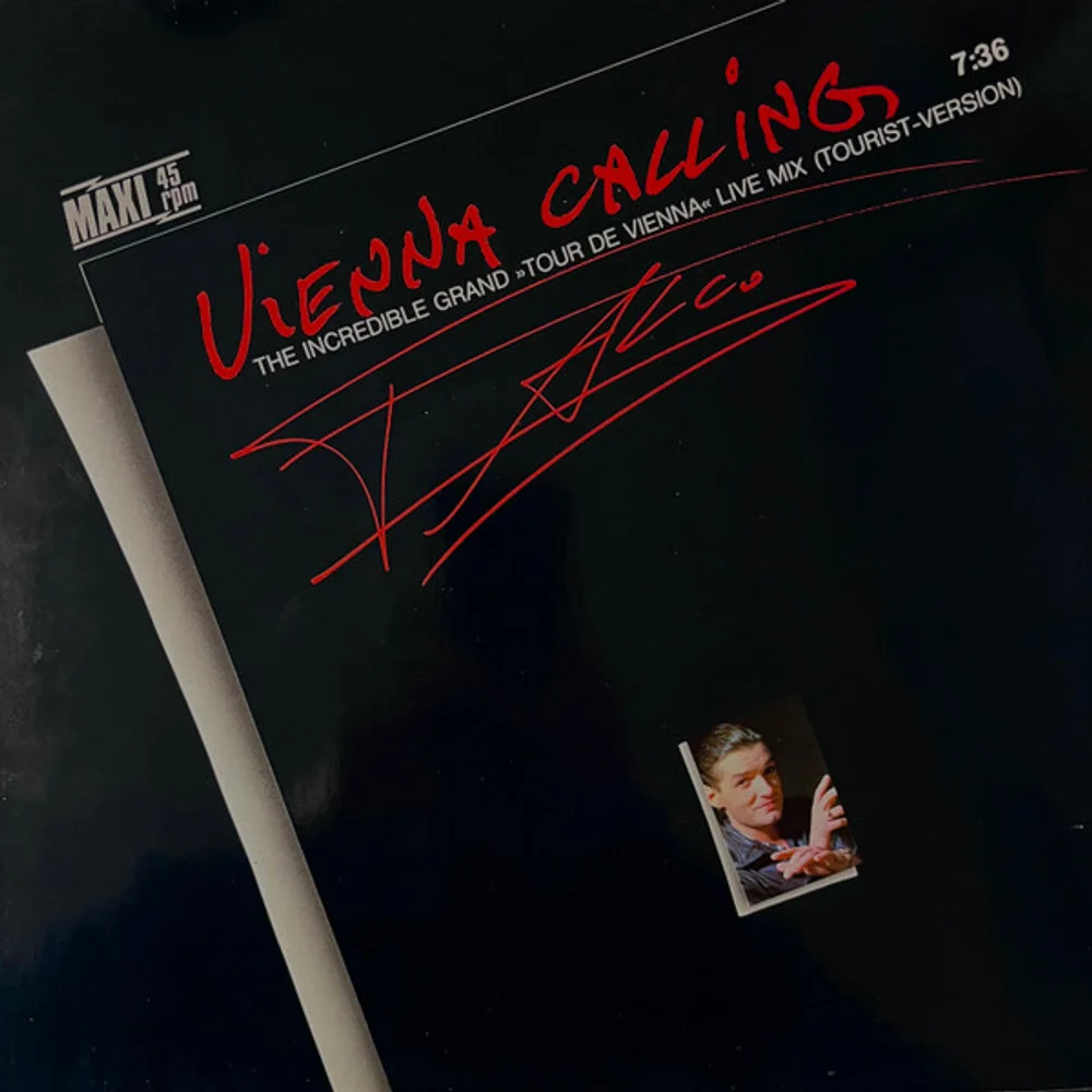 Falco - Vienna Calling (The Incredible Grand »Tour De Vienna« Live Mix) (Tourist-Version) (MRCX 122110)