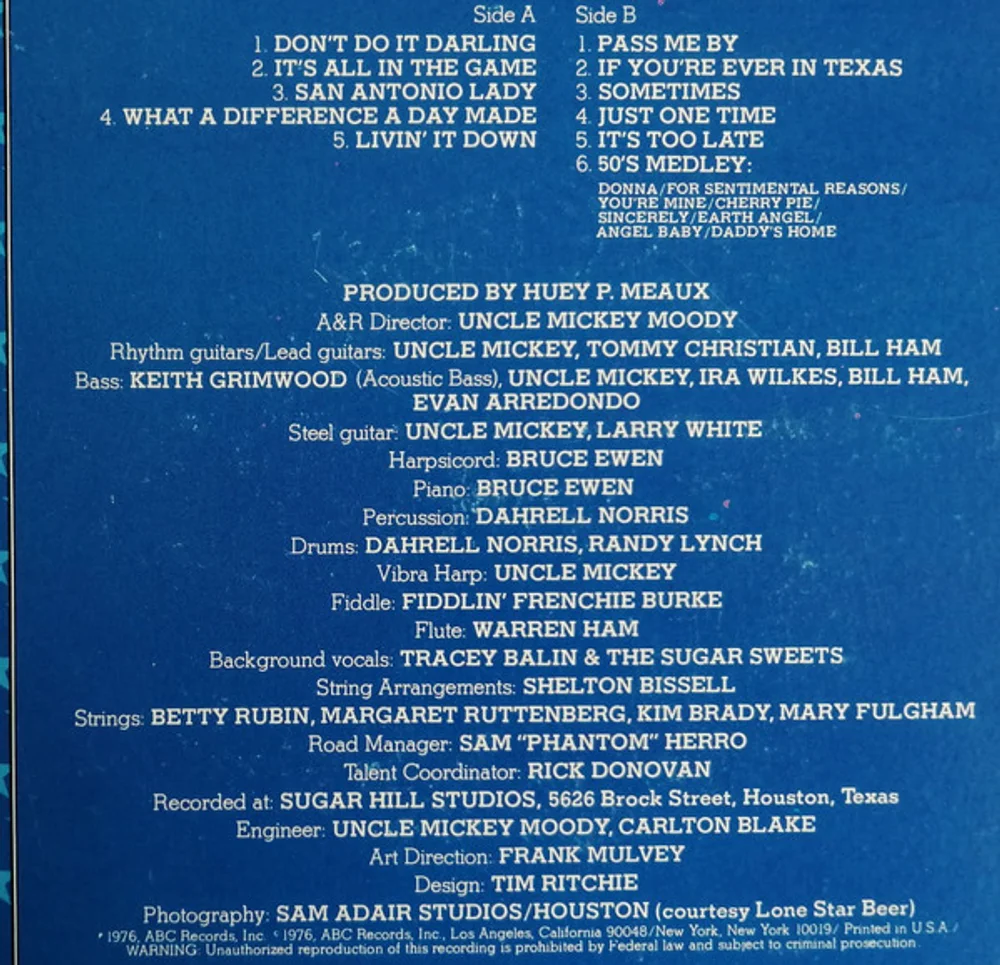 Freddy Fender (2) - If You're Ever In Texas (DOSD-2061)