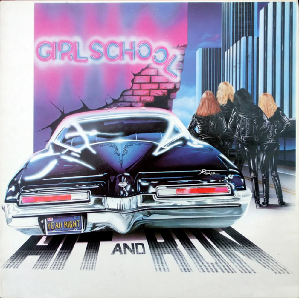 Girlschool - Hit And Run (BRON 534)