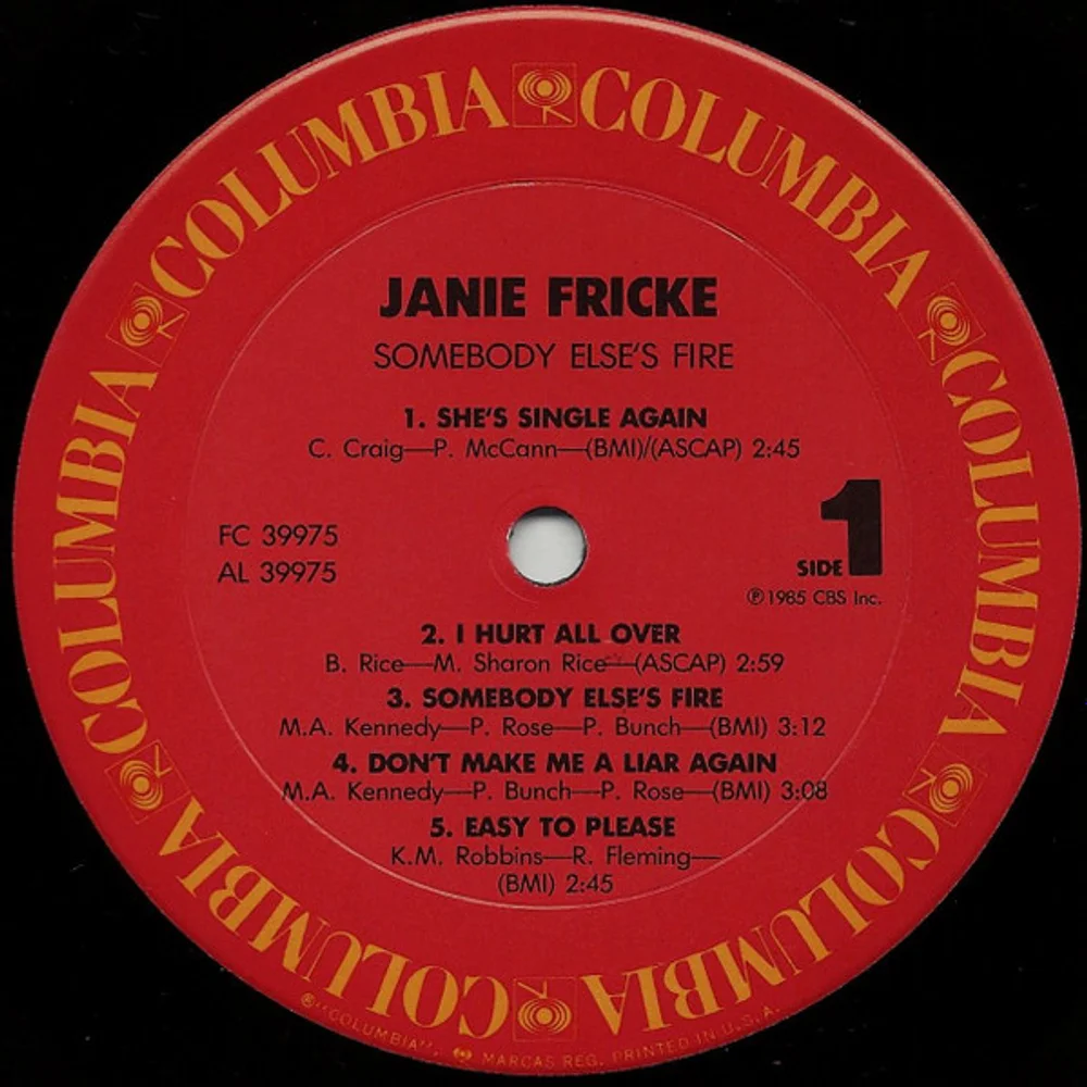 Janie Fricke - Somebody Else's Fire (FC 39975)