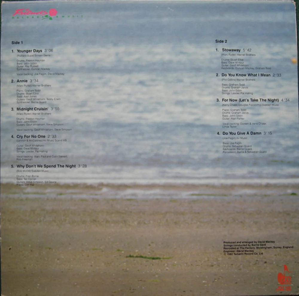 Joe Fagin - Why Don't We Spend The Night (MILP 1330)