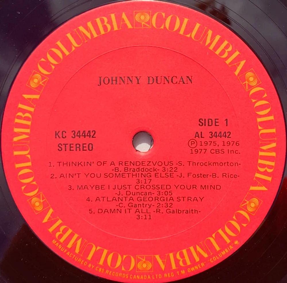 Johnny Duncan (3) - Johnny Duncan (KC 34442)