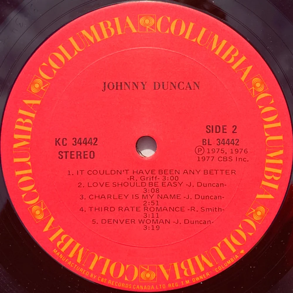 Johnny Duncan (3) - Johnny Duncan (KC 34442)