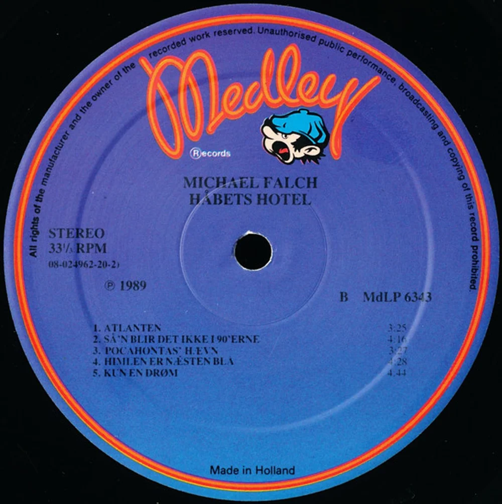 Michael Falch - Håbets Hotel (MDLP 6343)