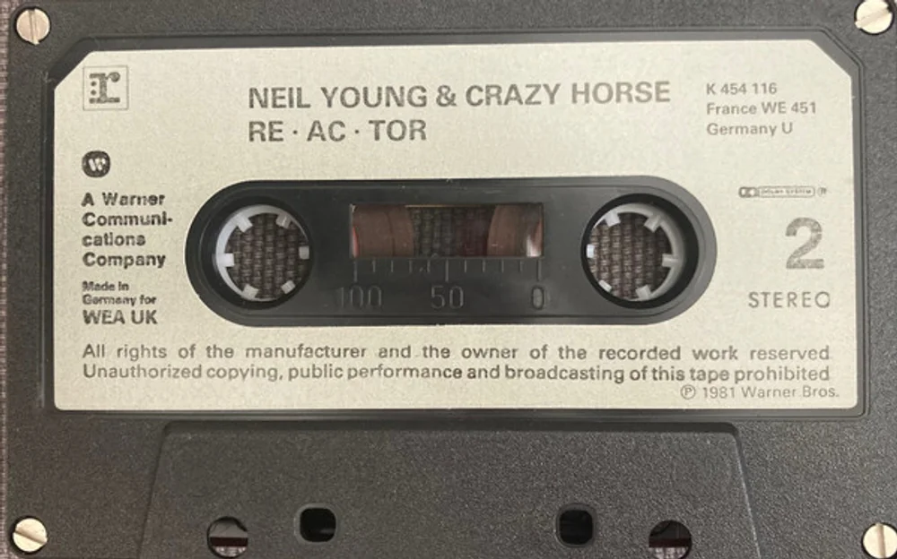 Neil Young & Crazy Horse - Reactor (K 454 116)
