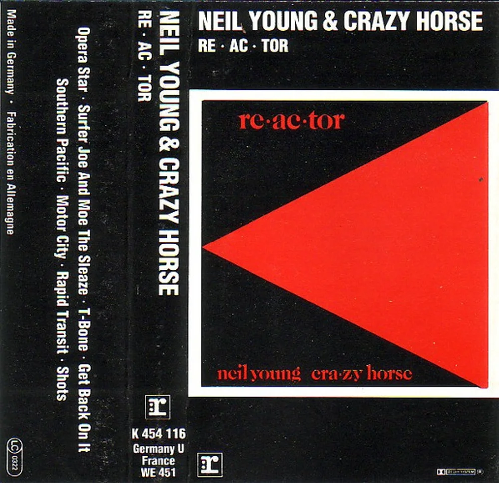 Neil Young & Crazy Horse - Reactor (K 454 116)