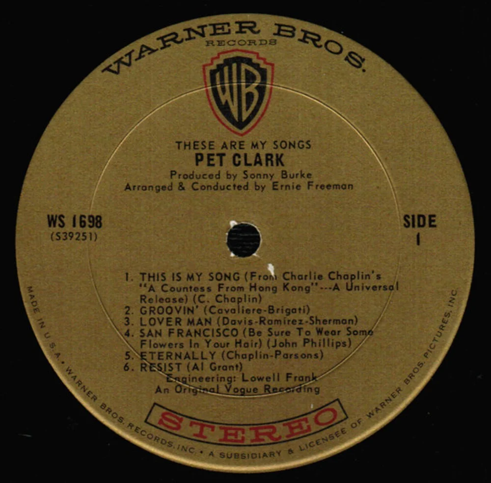 Pet Clark* - These Are My Songs (1698)