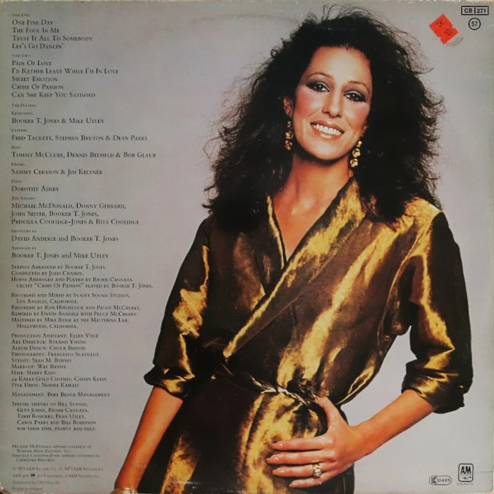 Rita Coolidge - Satisfied (AMLH 64781)