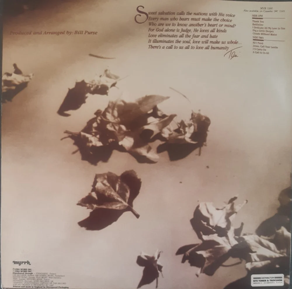 Teri Desario - A Call To Us All (MYR 1160)