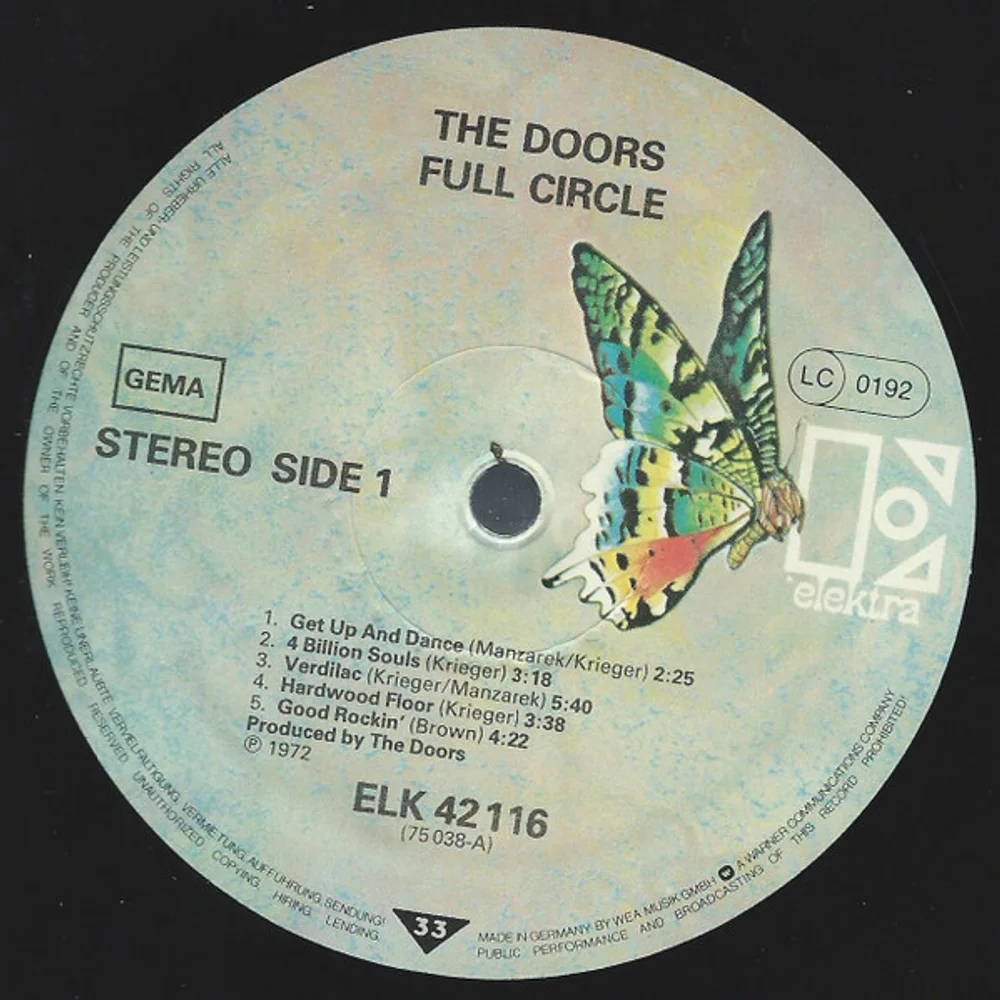 The Doors - Full Circle (ELK 42116)