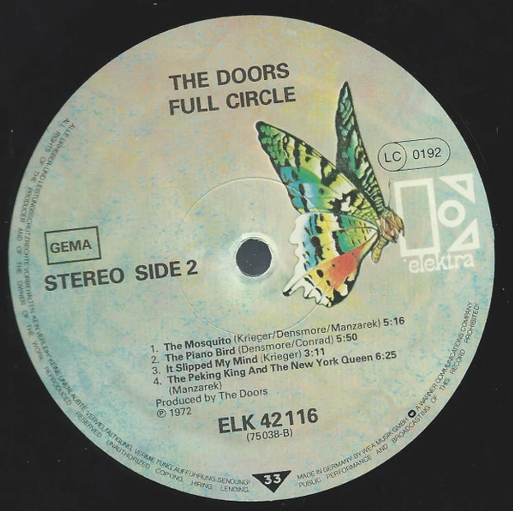 The Doors - Full Circle (ELK 42116)
