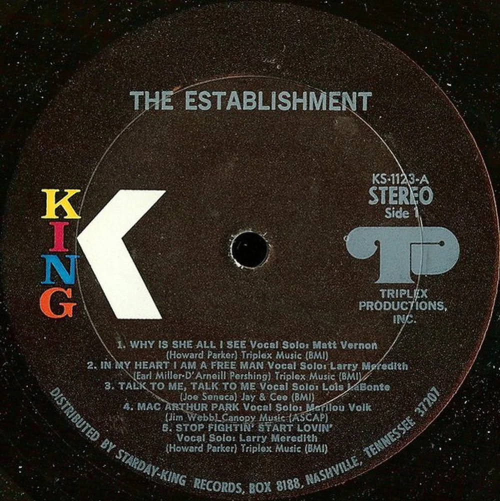 The Establishment (3) - The Establishment (KS-1123)