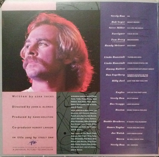 Various - FM • The Original Movie Soundtrack (MCA2-12000)