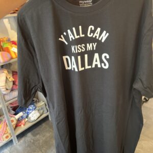 Kiss my Dallas t skjorte