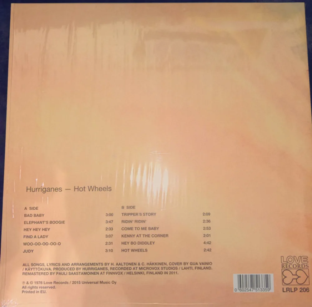 Hurriganes - Hot Wheels (LRLP 206)