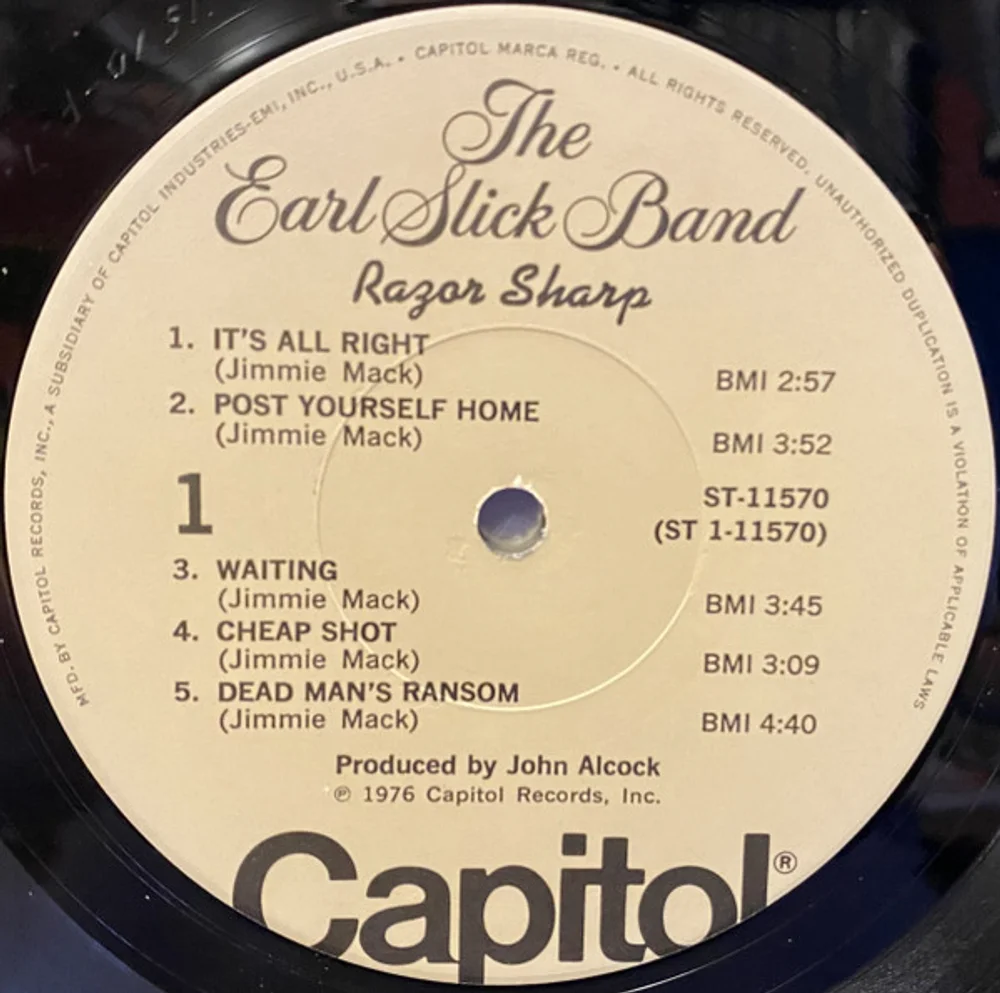 The Earl Slick Band - Razor Sharp (ST-11570)