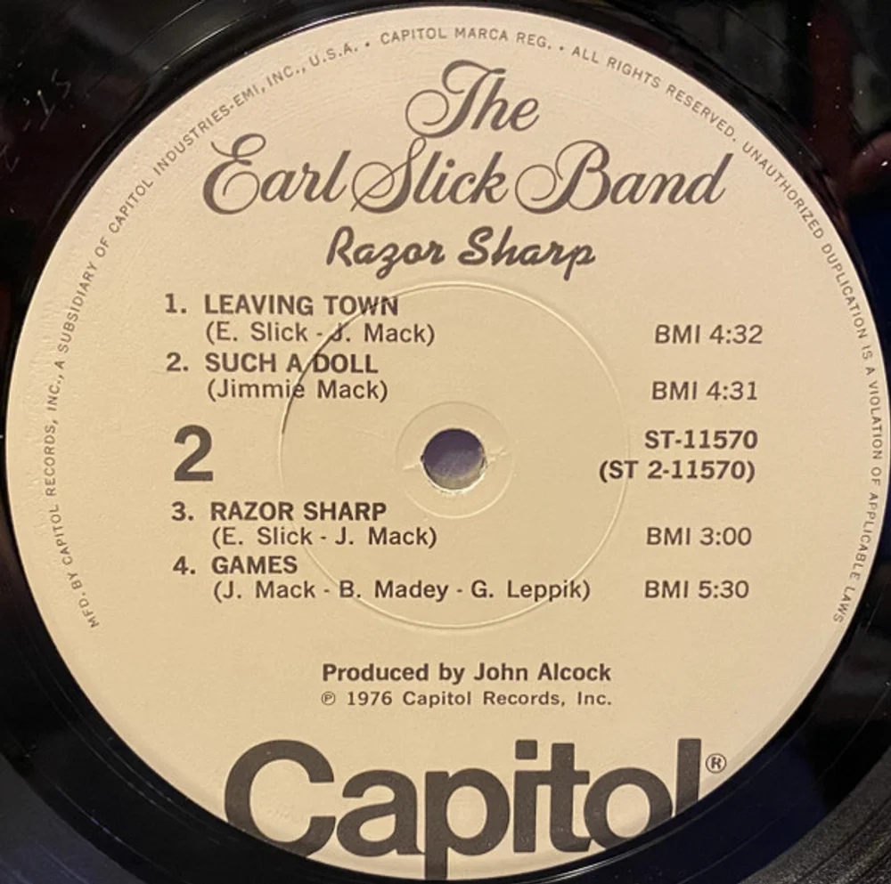 The Earl Slick Band - Razor Sharp (ST-11570)