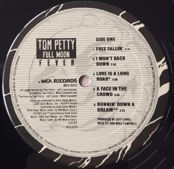 Tom Petty - Full Moon Fever (MCA-6253)