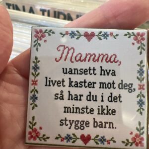 Kjøleskap magnet mamma
