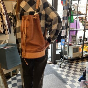 «Duffel bag» , håndlaget,ekte skinn