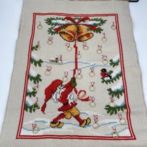 Håndbrodert julekalender