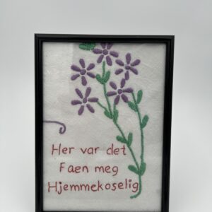 Hjemmekoselig geriljabroderi